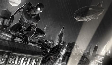 Spider-Man Noir Wallpapers - Wallpaper Cave