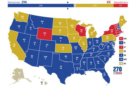 2024 Presidential Election Interactive Map