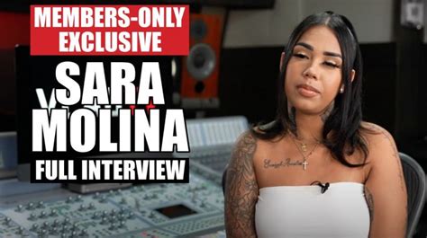 Sara Molina Full Interview (Members Only Exclusive)