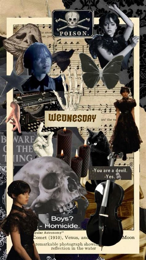 Wednesday aesthetics and wallpapers | Wednesday addams, Scary wallpaper ...