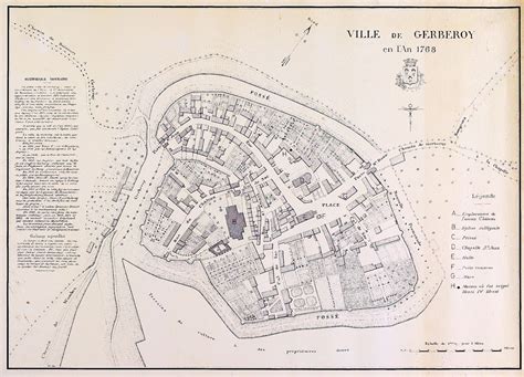 Carte de Gerberoy en 1768