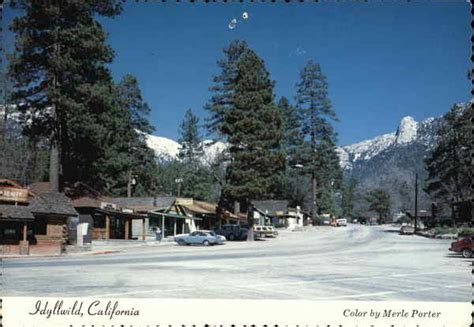 Resort Winter Scene Idyllwild, CA