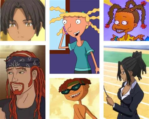 15 Cartoon Characters with Dreadlocks