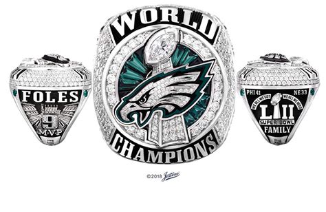 Eagles Super Bowl Ring Highlights Unlikely, Spectacular Win