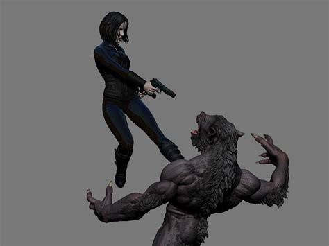 Selene vs Lycan 3D model 3D printable | CGTrader