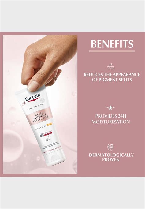 Buy Eucerin Even Pigment Perfector Hand cream SPF 30, 75ml for Women in ...