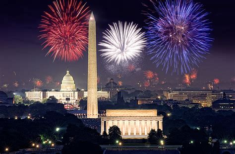 Fourth of July Fireworks 2017 in the Washington DC Area