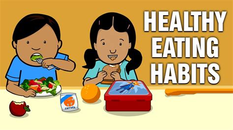 Healthy Eating Habits For Kids In English | Educational Videos For Kids ...