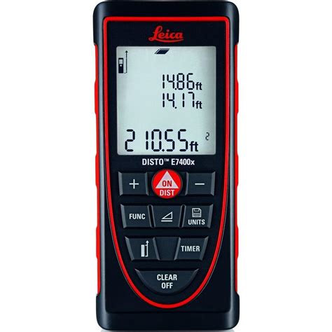 Leica DISTO E7400x 390 ft. Laser Distance Measurer-788472 - The Home Depot