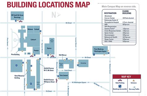 University Hospital Campus Map