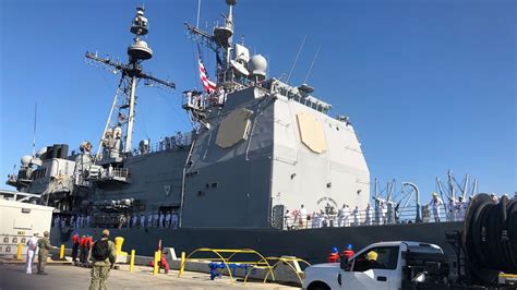 USS Mobile Bay returns to San Diego from deployment | cbs8.com