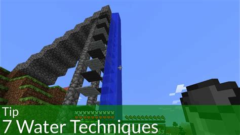 Tip: 7 Minecraft Water Techniques - YouTube