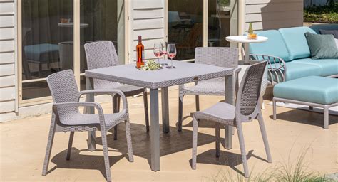 Durable Plastic Outdoor Patio Chairs and Tables | Lagoon furniture