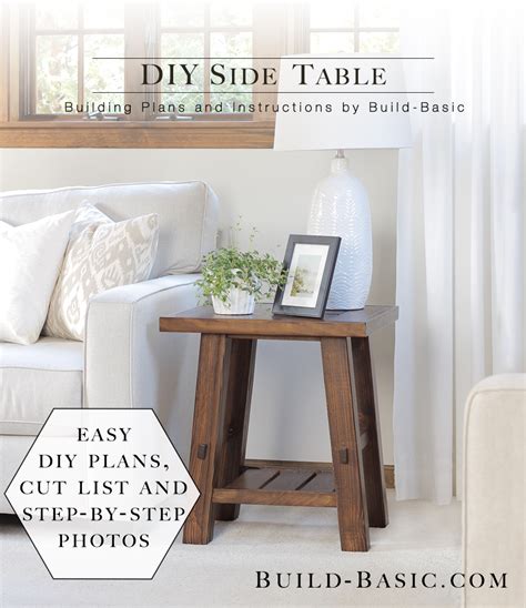 Build a DIY Side Table ‹ Build Basic