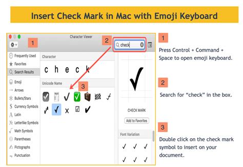 How to Type Check Mark Symbol in Windows and Mac? – WebNots