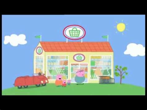 Peppa Pig Shopping Episodes Compilation ;Peppa Pig English cartoon ...