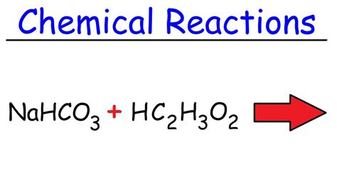 Ideal What Is The Balanced Chemical Equation For Vinegar And Baking ...