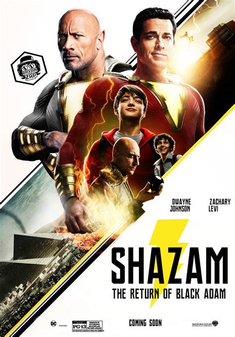 Shazam Black Adam Movie Poster by Bryanzap on DeviantArt