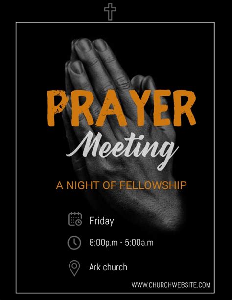 Copy of Prayer Meeting | PosterMyWall