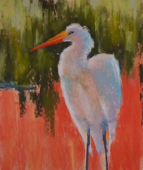 Painting My World: Great Egret Painting Step by Step Demo