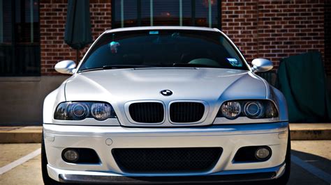 Silver BMW M3 Front View Wallpaper - http://www.gbwallpapers.com/silver ...