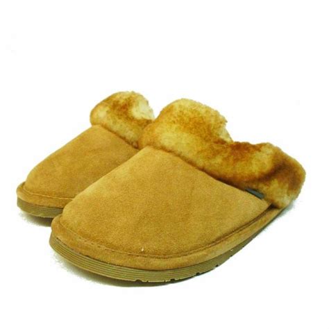 Cloud Nine Sheepskin S300L Scuff Slippers Mocha | Great Pair Store