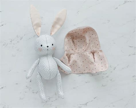 Bunny With Coat Sewing Pattern and Tutorial. | Etsy