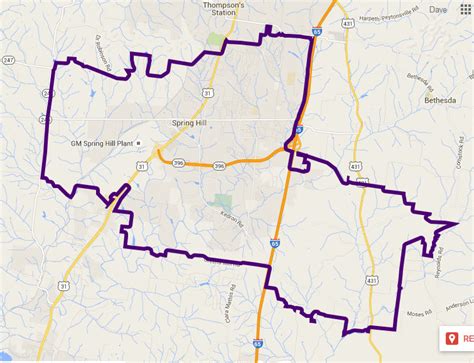 Spring Hill and Columbia Discuss Annexation