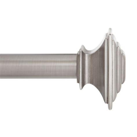 Adjustable-length Includes decorative cap finials 1 inch rod Mounting ...