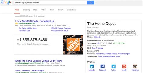 Bing Search Adds Customer Service Phone Numbers to Search Results