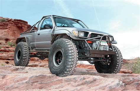 HD wallpaper: 1995, 4x4, custom, offroad, pickup, tacoma, toyota, truck ...