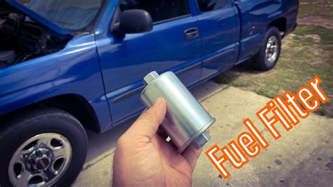 Fuel Filter Replace 1999-2007 Chevy Silverado GMC Sierra - Yukon Tahoe ...