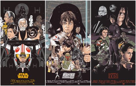 Star Wars Original Trilogy Posters by Vincent Rhafael Aseo : StarWars