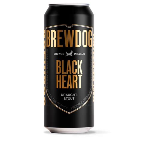 Brewdog Black Heart Stout 440Ml - Tesco Groceries