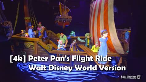 [4K] Peter Pan's Ride - Walt Disney World Version - Magic Kingdom - YouTube