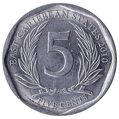 5 cents coin East Caribbean States - Exchange yours for cash today