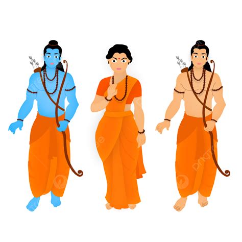 Feliz Ram Navami Shri Sita E Laxman Png Design PNG , Ram Navami, Jai ...