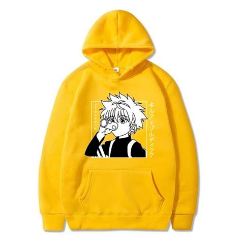 Killua Zoldyck Hoodie - Hunter X Hunter Hoodie in 2022 | Anime hoodie ...