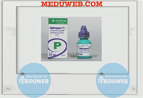 Alphagan-P Eye Drops - Meduweb