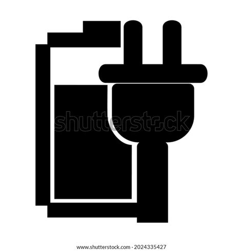 Laptop Battery Icon Charging Vector Design Stock Vector (Royalty Free ...