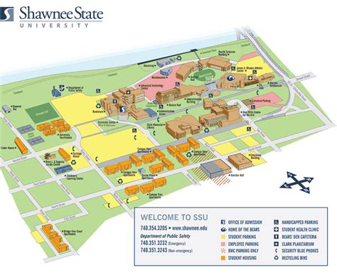 SSU Campus Map