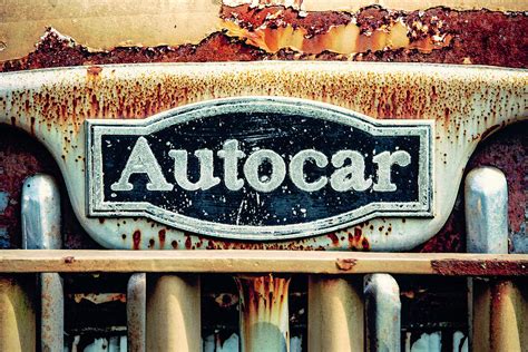 Autocar Truck Hood Emblem Digital Art by Pam Phillips - Fine Art America