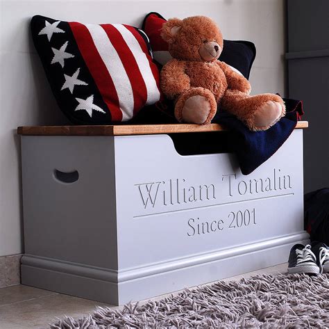 Personalized Toy Chest For Boys – Wow Blog