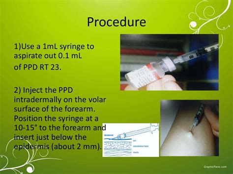 The mantoux test