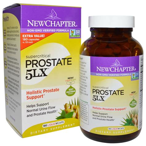 New Chapter Prostate 5LX Vegetarian Capsules, 180 Ct - Walmart.com