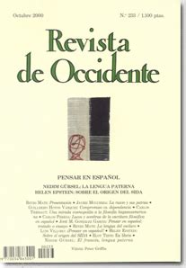 Revista de Occidente nº 233 - Octubre 2000 - FOM