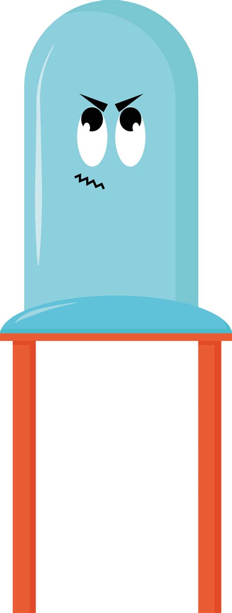 Blue chair, illustration, vector on white background. 13481803 Vector ...