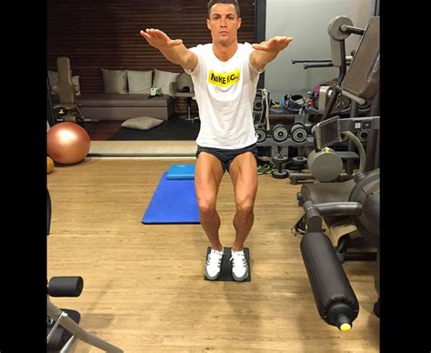 Snapped: Cristiano Ronaldo hits gym and posts selfies after 350th goal ...