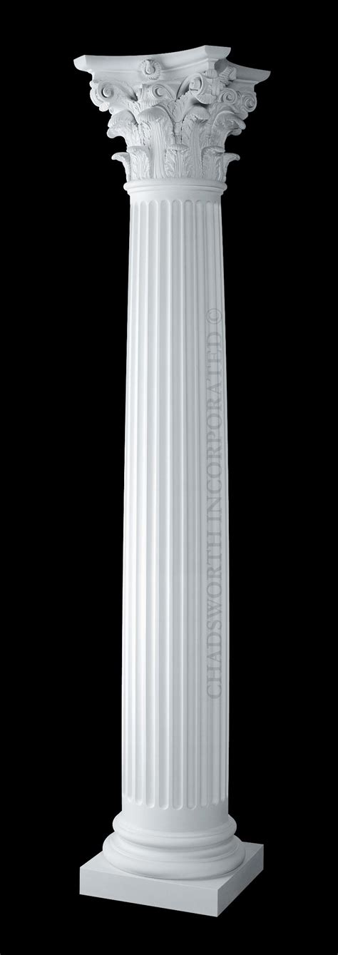 Design #635 - Corinthian Order (Roman) FRP (Composite) Column Fluted ...