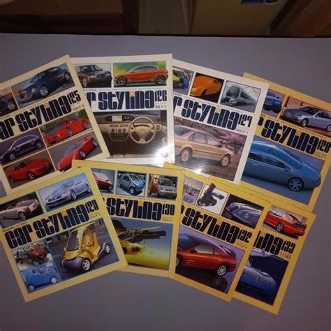 Books - Car Styling 1998-1999 8 Vols - Catawiki